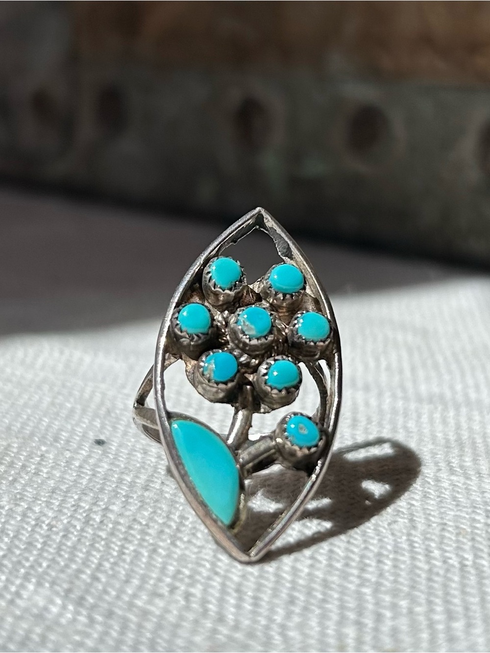 Vintage Native American Zuni Ring - Picture 14 of 14